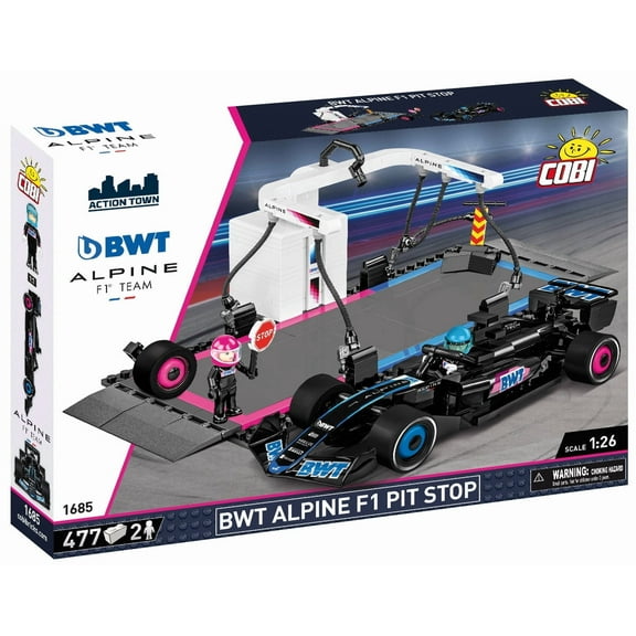 COBI BWT Alpine F1 Pit Stop Set 1685