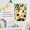 thumbnail image 4 of FORMRS Acrylic Clipboard with Low Profile Clip Standard A4 Letter Size, 12.5" x 9", Dog Sunflower Pattern, 4 of 8
