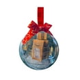 thumbnail image 1 of Injueey Decore el árbol de Navidad con adornos transparentes, bola, decoración llamativa, decoración del árbol de Navidad Kits de decoración para fiestas Tipo4-Amarillo, 1 of 6