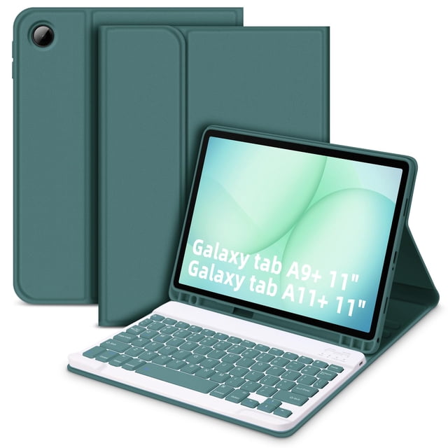 Funda de teclado GOKOCO para Samsung Galaxy Tab A11 Plus/ A9 Plus 11