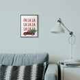 thumbnail image 3 of Fa La La Plaid Truck Christmas 11.00" x 14.00" Framed Painting Art Prints, by Stupell Home Décor, 3 of 3