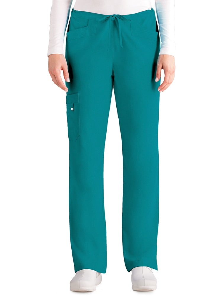 Signature by Grey's Anatomy™ Women's HalfElastic Waist Cargo Scrub