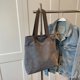thumbnail image 1 of Paquete informal para mujer, Bolso de viaje sencillo de gran capacidad, Bolso de mano informal de pana, 1 of 8
