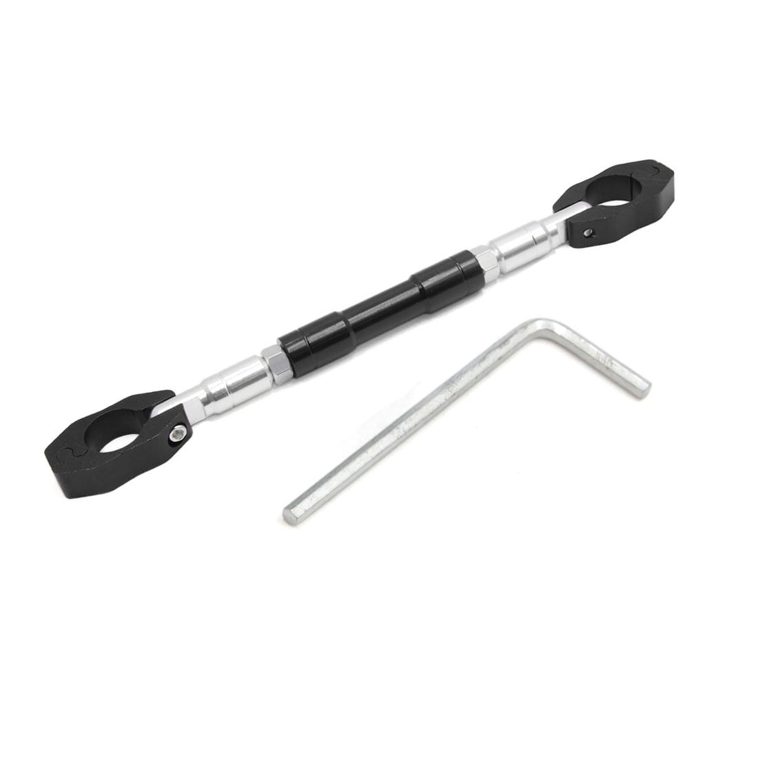 Black 22mm 7//8/" Universal Motorcycle Motorbike Adjustable Handlebar Crossbar