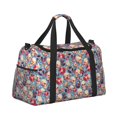 thumbnail image 2 of Disketp music Skull record Retro Bolsa de Viaje Tipo Duffle, Bolso de Mano para Fin de Semana para Mujer, Bolsa de Gimnasio Ligera para Hombre, Esencial para Viajes, 2 of 7