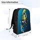 thumbnail image 4 of Disketp Largemouth Bass Fish Mochila Unisex de Apertura Lateral Completa, Mochila para Laptop para Escuela, Trabajo y Viajes, 4 of 8