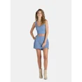thumbnail image 3 of Madden NYC Women's and Women's Plus Boucle Skort, 3 of 5