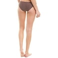 thumbnail image 2 of Vitamin A womens  Luciana Full Coverage Bikini Bottom, 4/XS, Brown, 2 of 3