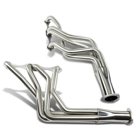 For 1965 to 1989 Chevy Small Block V8 Engines 4 -1 Design 2 -PC Stainless Steel Exhaust Header Kit 79 80 81 82 83 84 85 86 87 (Best Small Block Chevy Engine)
