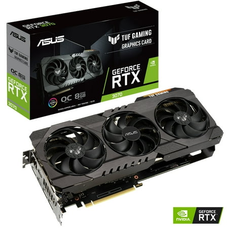 ASUS TUF Gaming GeForce RTX 3070 DirectX 12 TUF-RTX3070-O8G-GAMING Video Card