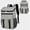 Gray, variant on Cooler Backpack,Lunch Backpack,Insulated Cooling Backpack,17x12x6IN Large Capacity Waterproof Picnic Cooler Bag with Leak-Proof Liner(Orange)