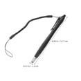thumbnail image 2 of KAKOWELY 3Ud Lápiz Táctil Negro Para Tablet Y Teléfono Con Punta Fina Para Dibujo Y Escritura Precisa, 2 of 8