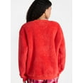 thumbnail image 3 of No Boundaries Sleepwear Teddy Fleece Pullover, Lightweight, Women’s, 3 of 5