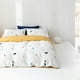 thumbnail image 4 of Juego de cama transpirable con estampado exquisito de algodón, funda de almohada, funda de edredón (Doble), 4 of 8