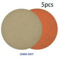 thumbnail image 2 of MYG 20pcs Hook and Loop 5 Inch 3000 5000 7000 10000 Grit Sand Paper Sanding Discs, 2 of 7