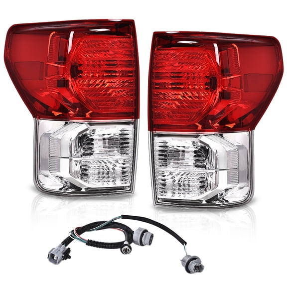 PIT66 Rear Tail Light,Fit for 2007-2013 Toyota Tundra Replacement Tail Lamp Left Driver Side And Right Passenger Side