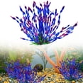 thumbnail image 2 of Large Colorful Aquarium Decor,Good-Looking and Diverse Aquarium Decor Plastic Green Plants,Betta Goldfish Tank Accessories for Fish Tank Stream Tank Freshwater and Saltwater, 2 of 4