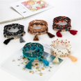 thumbnail image 1 of 5 Sets Bohemian Stackable Bead Bracelets For Women Stretch Multilayer Bracelet Set Multicolor Jewelry Bulk, 1 of 5