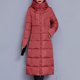 thumbnail image 1 of Parkas de manga larga de invierno para mujer, de longitud media a larga, cómodas, gruesas y gruesas, abrigo de manga larga para mujer, 1 of 4
