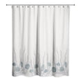 thumbnail image 2 of Creative Products Blue Shell and Blue Coral Border on White 71x74 Shower Curtain, 2 of 2