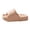 Pink, variant on Women's Cloud Slides Pillow Slippers, Thick Sole EVA Shower Slides with Drainage Holes, Non-Slip Quick Dry Bathroom Sandals for Home Beach Pool Indoor Outdoor (Beige, 40)