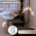 thumbnail image 4 of Difusor de fragancia para pared ROSSEX de 3 velocidades ajustables 120 V blanco, 4 of 7
