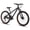 BLACK, variant on 24" Wheel Mountain Bike, 21 Speed with Dual Disc Brake Mountain Bicycle, Aluminum Frame Fits Teens Womens Mens MTB Cycling Bikes