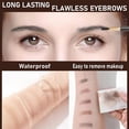 thumbnail image 3 of Dinheiro Brow & Eye Makers Brow Shaper & Eyeliner, lápiz sin esfuerzo crea cejas salvajes claras y duraderas, gris, 3 of 5