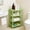 Green, variant on 4-Tier Shelf Stand, Floor Shelves, Plastic Bathroom Storage Shelves,Bathroom Rack, Kitchen Storage Rack, Pantry Shelving, Shelf Organizer for Kitchen, Living Room, Office