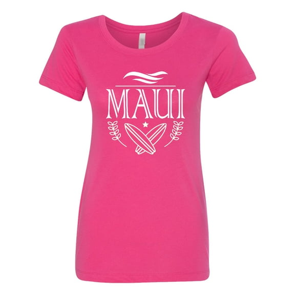 Inktastic Maui Hawaii Surfing Women's T-Shirt