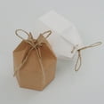 thumbnail image 5 of Ludlz Rustic Candy Boxes,50pcs Wedding Favor Boxes,Love Kraft Paper Gift Boxes with Burlap Jute Twine for Bridal Shower Wedding Birthday Party Rustic Wedding Christmas Decorations, 5 of 7