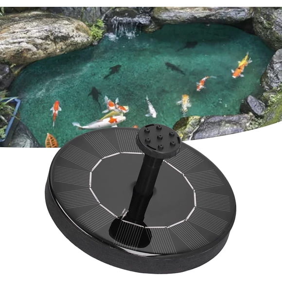 Fuentes solares Bomba de fuente de energía solar flotante automática para estanque al aire libre Baños de pájaros Nikou Moderno