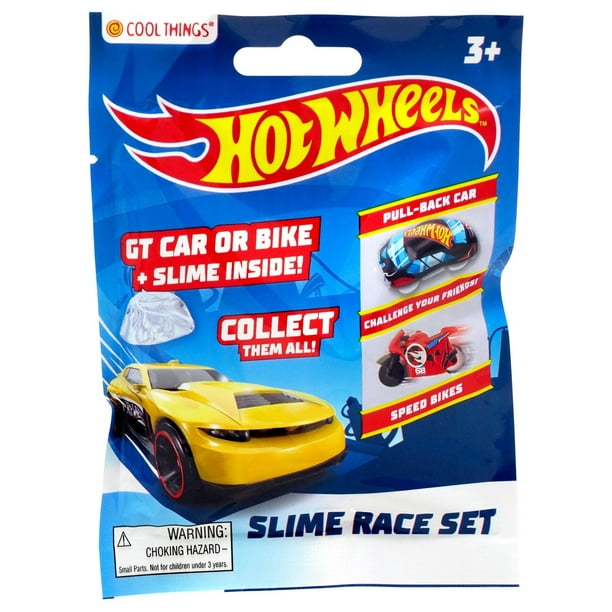 Hot Wheels 2018 Mini Slime & Flick Car or Rally Car Blind Bag Mattel