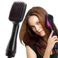 thumbnail image 5 of 2-in-1 Hair Dryer Comb - Multifunctional Styling Comb with Hair Dryer Quick Dry Temperature Control Overheat Protection, Safe Efficient Household Wet & Dry Use Hair Straightener Comb EU Plug, B, 1pc, 5 of 5