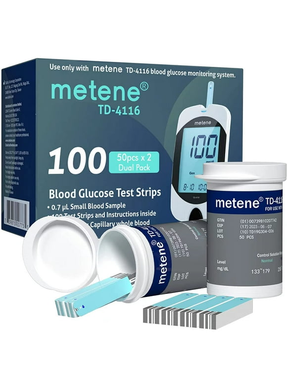 Metene TD-4116 Blood Glucose Monitor Kit Only