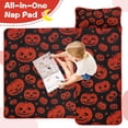thumbnail image 4 of Halloween Red Pumpkins Pattern Toddler Nap Mats for Kids Preschool,51"x22" Sleeping Mat Bag or Kids,Toddler Sleeping Bag,Toddler Nap Mat or Daycare, 4 of 6