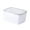 Gray#2717✨, variant on Large Produce Storage Container with Lid and Removable Colander, Leak-Proof BPA-Free Organizer Bin for Fruit, Vegetable, Meat Freshness in Fridge or Freezer