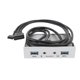 thumbnail image 1 of Panel Frontal USB 3.0, Transferencia Rápida de Datos, Bahía de Disquete, Panel Frontal, Interfaz de Sonido HD de 3,5 Pulgadas, Fácil Configuración, 1 of 5