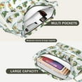 thumbnail image 3 of Avocado Print Crossbody Shoulder Bag | Lightweight & Adjustable Sling Tote | Large Capacity Multi-Pocket Handbag for Women, 3 of 5