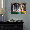 thumbnail image 3 of Waterfall Canvas Wall Art, Autumn Waterfall Print, Cascading Waterfall with Fall Foliage Artwork for Living Room Bedroom Bathroom Decor, Ready to Hang, 3 of 6