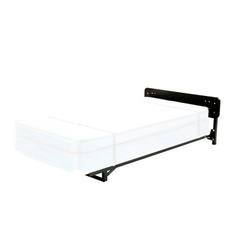 Hospitality 998 StowAway Bed Frame with Headboard and 3" Swivel