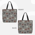 thumbnail image 2 of Balery Rooster Bolsa de Mano para Mujeres con Cremallera, Bolsa de Gimnasio con Compartimentos, Bolsa para Laptop, Bolsa para Trabajo, 2 of 7