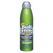 Bull Frog marathon mist continuous spray sunscreen broad spectrum spf 50, 6 oz