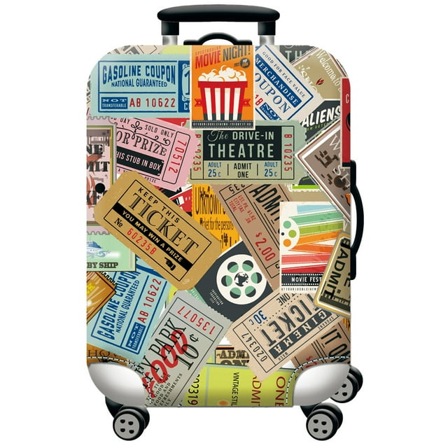 Luggage Cover Suitcase Protector Travel Luggage Cover Suitcase Protector Baggage Covers (L)