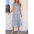 thumbnail image 3 of Vestido midi PRETTYGARDEN con estampado floral para verano 2025 para mujer, 3 of 9