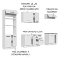 thumbnail image 4 of Cocina Integral MADESA Agata 270cm Blanco, 4 of 10