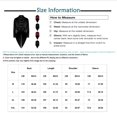 thumbnail image 3 of Men Halloween Costumes Steampunk Gothic Jacket Coat Halloween Men's Tailcoat Gentlemen's Vintage Suede Medium Long Coat Performance Clothes, 3 of 4