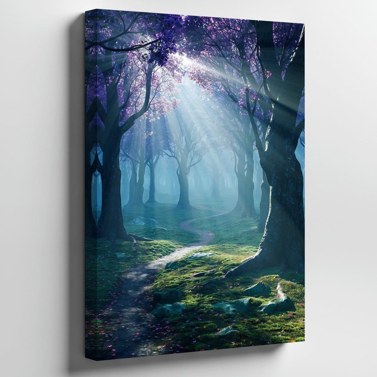 Ethereal Forest Wall Art Print Magical Landscape Decor