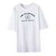 thumbnail image 4 of Camiseta de manga corta para mujer, camisetas, trajes de moda, ropa de cuello redondo, camiseta básica para senderismo, vacaciones, Camping, viajes, m SG, 4 of 9