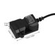 thumbnail image 5 of Cargador de motocicleta de doble puerto, cargador de teléfono USB para motocicleta, adaptador de carga para manillar, 5 of 7
